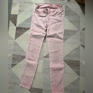 Guess pink skinny denim